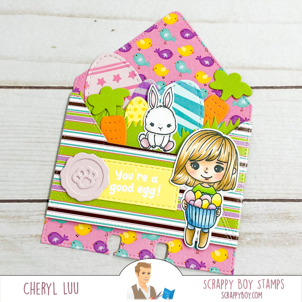 I Want It All Bundle - Cute Girls Easter Release - Scrappy Boy Stamps